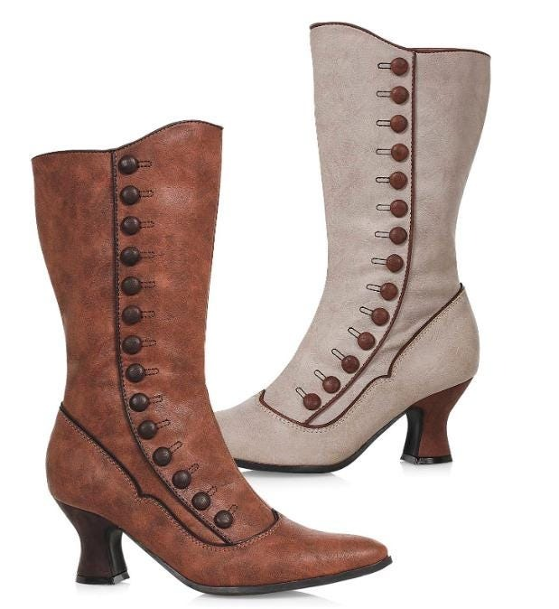 Women’s handcrafted vintage leather boots
